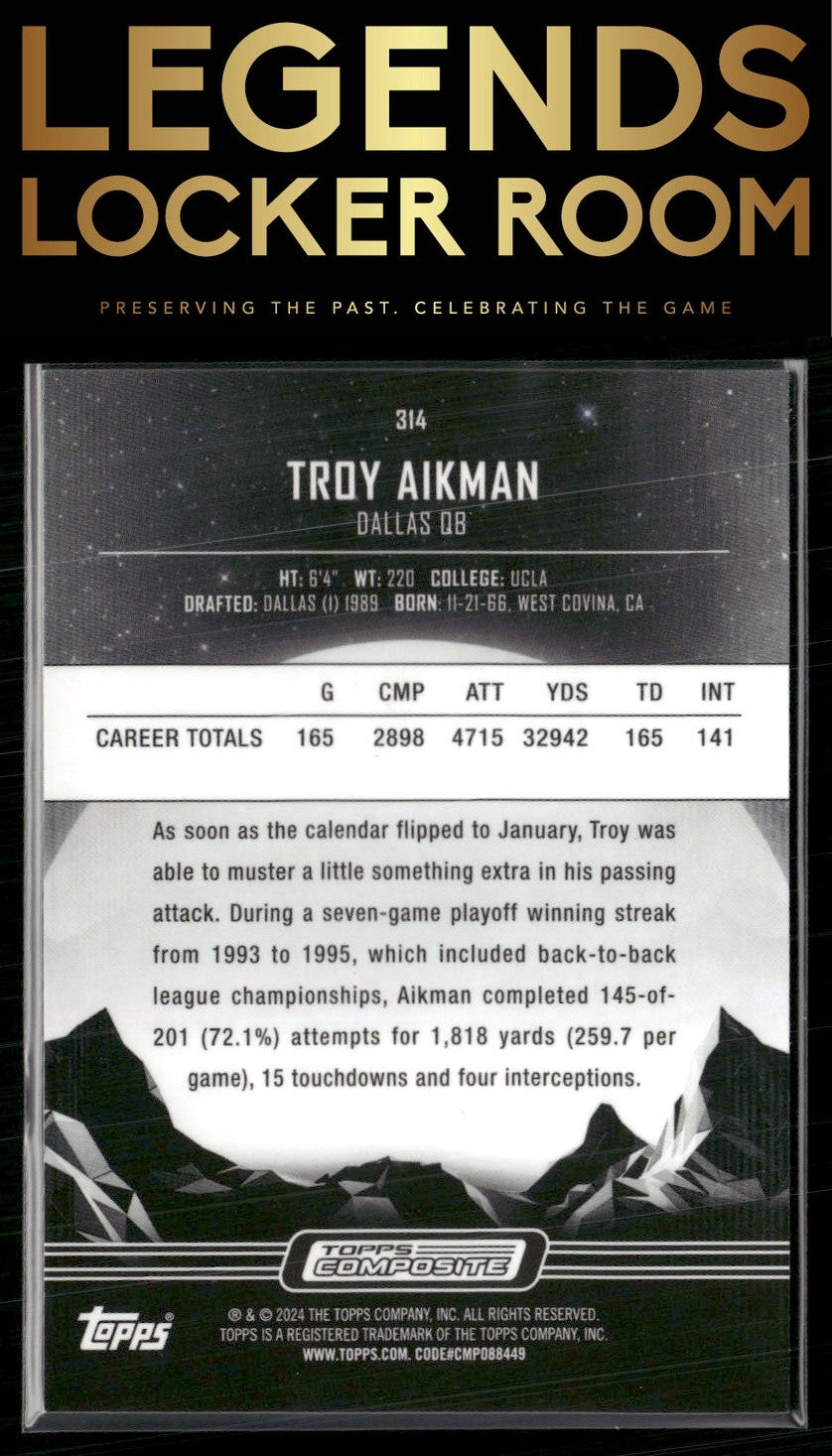 2023 Topps Composite #314 Troy Aikman