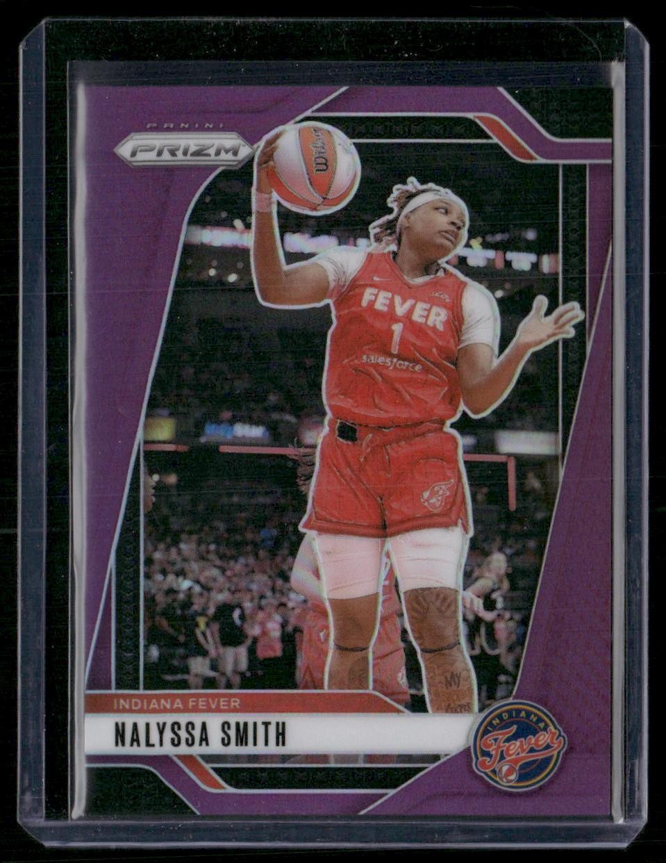 2024 Panini Prizm WNBA #137 NaLyssa Smith Purple Prizms #/149