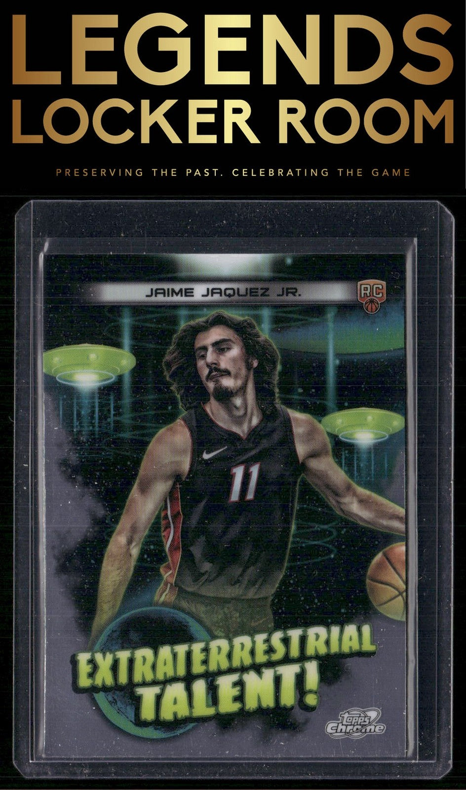 2023-24 Topps Chrome Cosmic #ET-22 Jaime Jaquez Jr. Extraterrestrial Talent