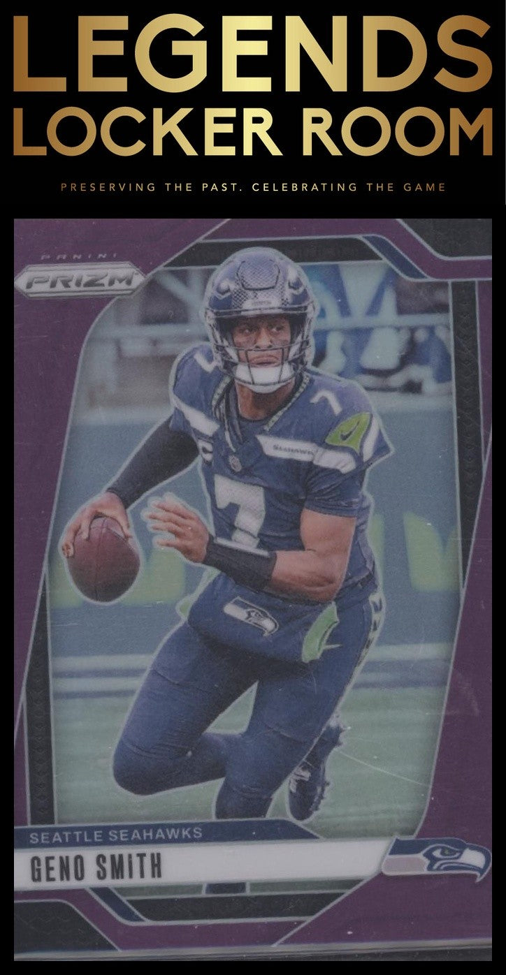 2024 Panini Prizm #259 Geno Smith Purple #/125