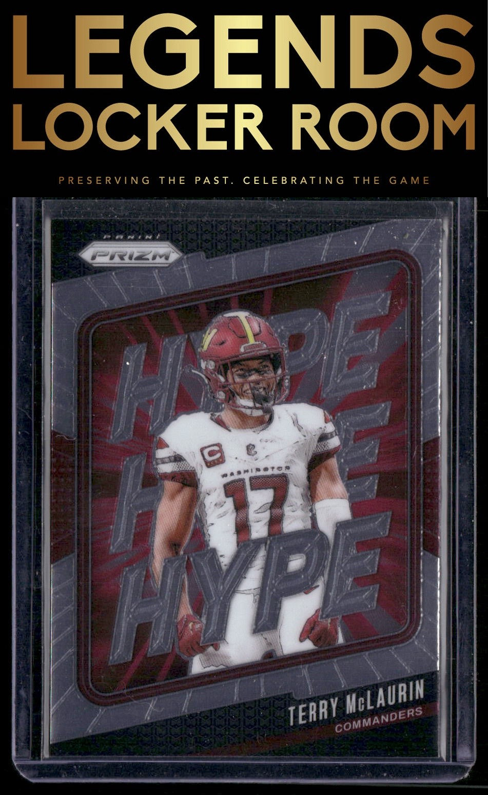 2024 Panini Prizm #12 Terry McLaurin Hype