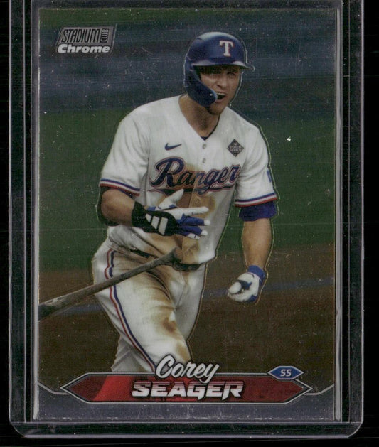 2024 Stadium Club #269 Corey Seager Chrome