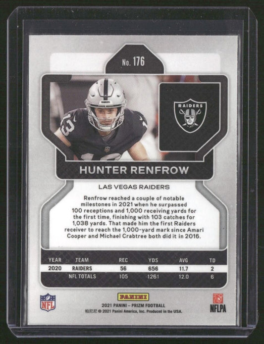 2021 Panini Prizm #176 Hunter Renfrow