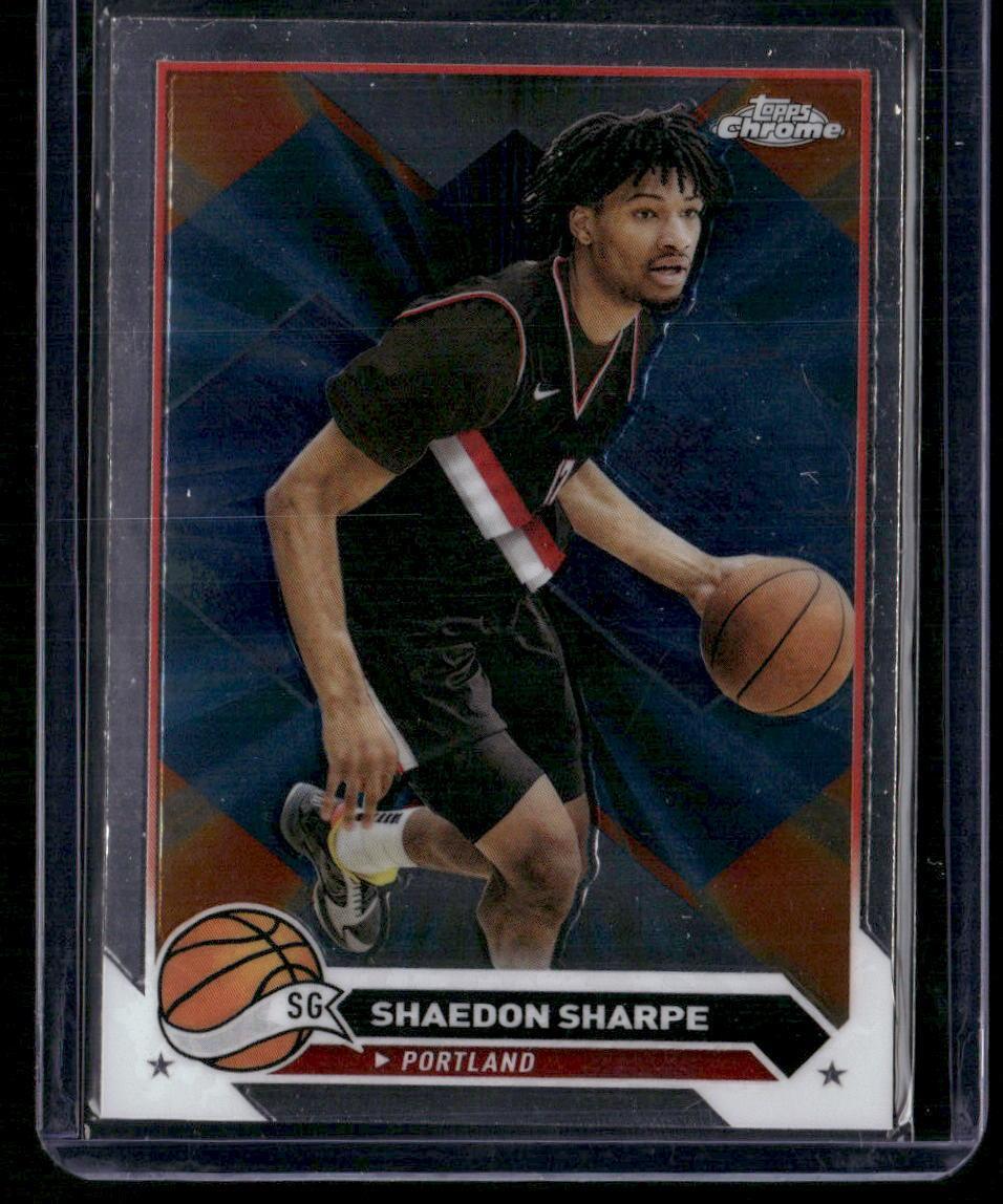 2023-24 Topps Chrome #71 Shaedon Sharpe