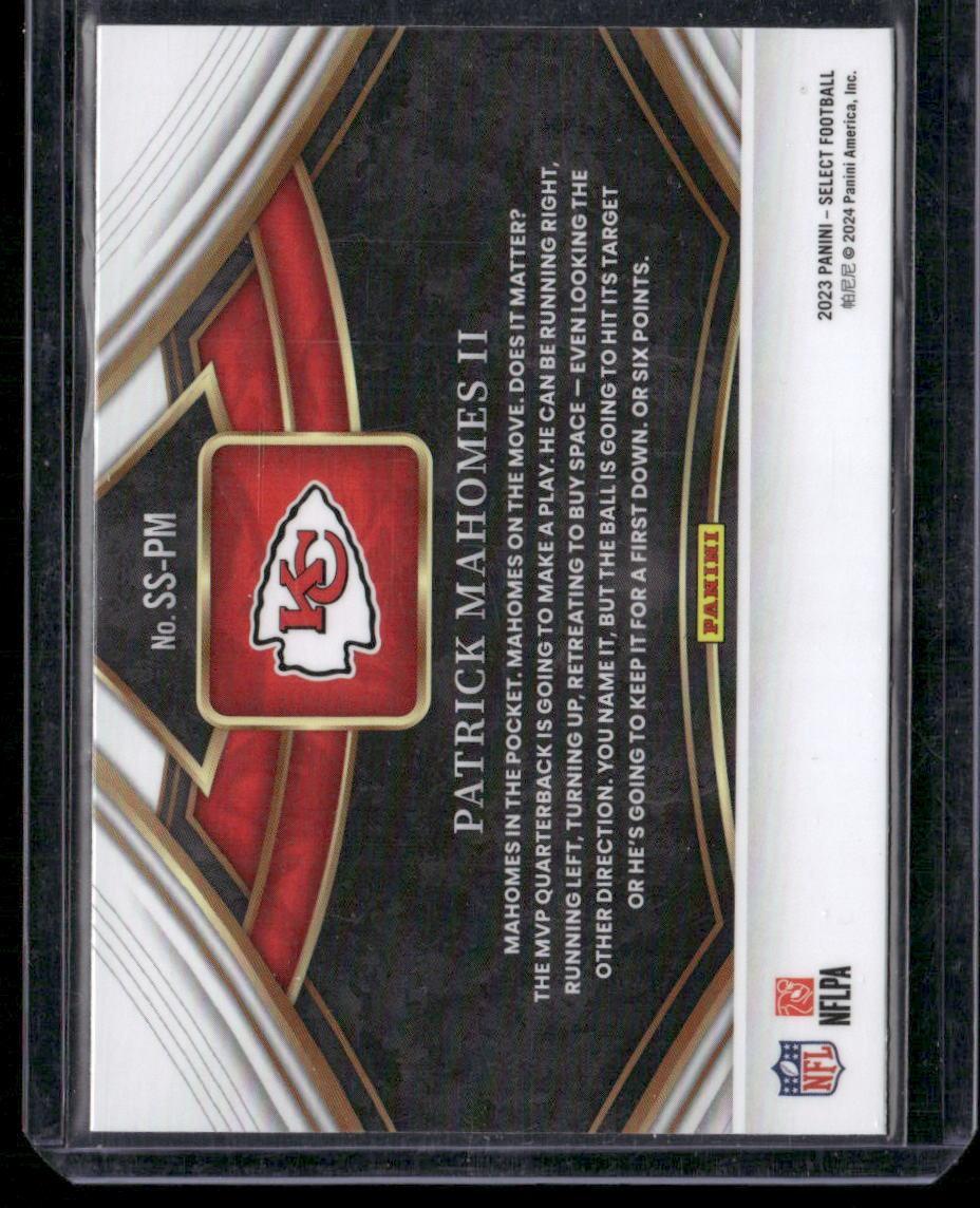 2023 Panini Select #SS-PM Patrick Mahomes II Snapshots