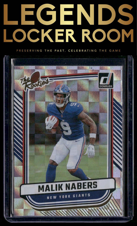 2024 Donruss #TR-34 Malik Nabers The Rookies