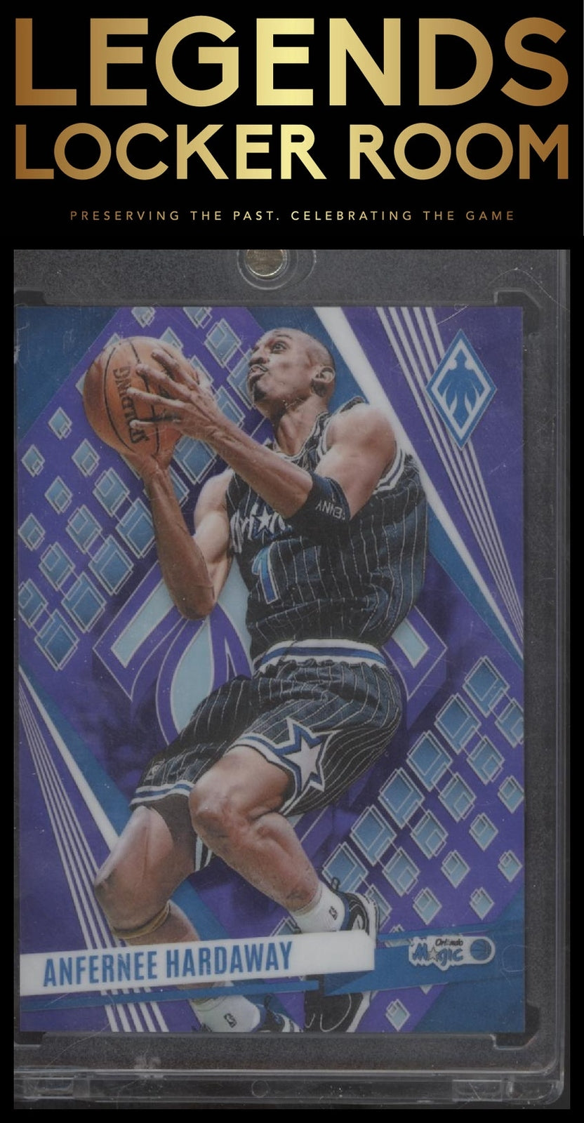 2023-24 Panini Phoenix #159 Anfernee Hardaway Purple #/150