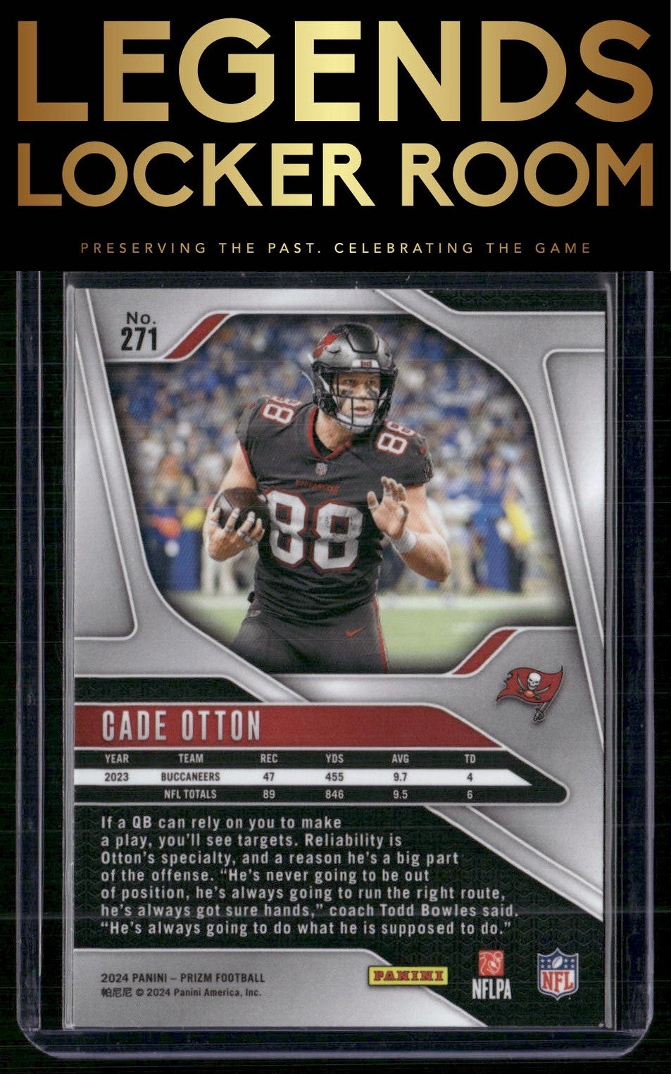 2024 Panini Prizm #271 Cade Otton