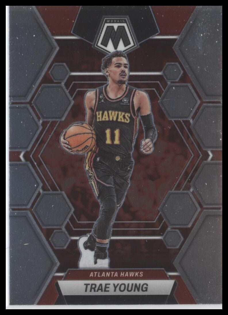 2022-23 Panini Mosaic #8 Trae Young