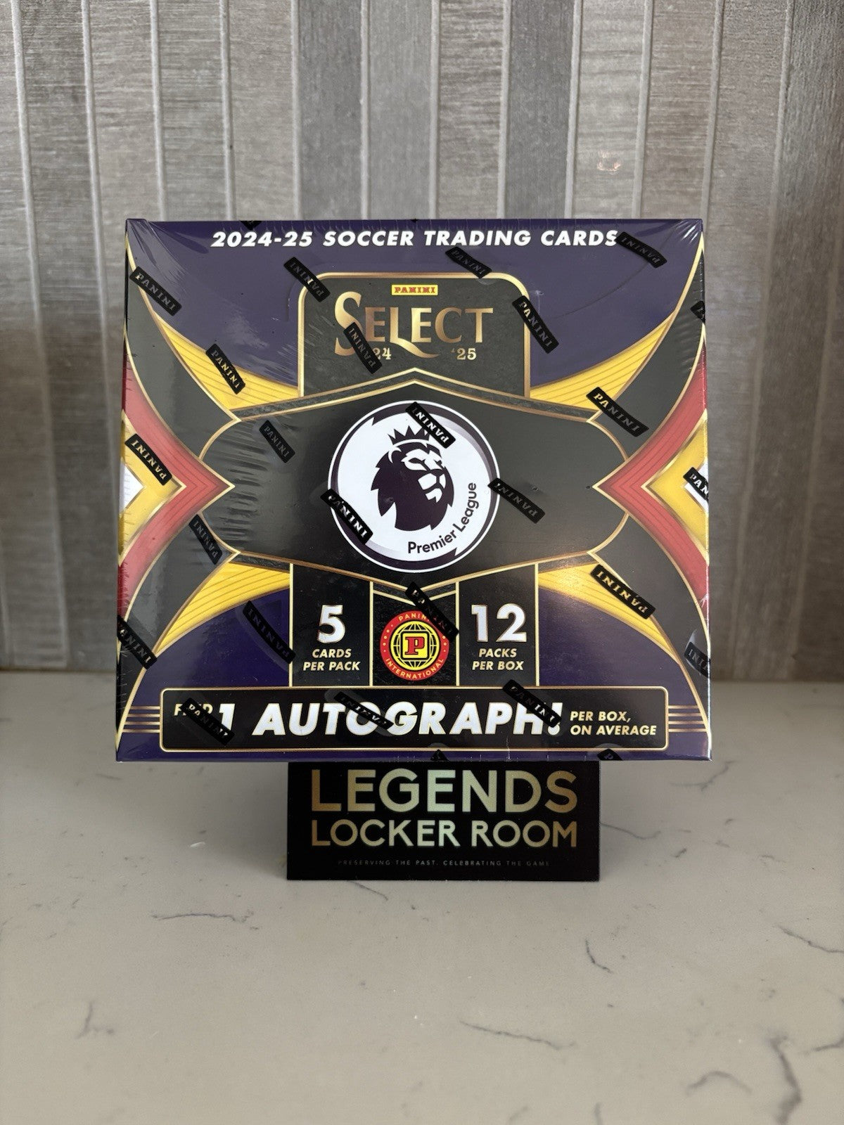 2024-25 Panini Select Premier League EPL Soccer International Hobby Box! Sealed!