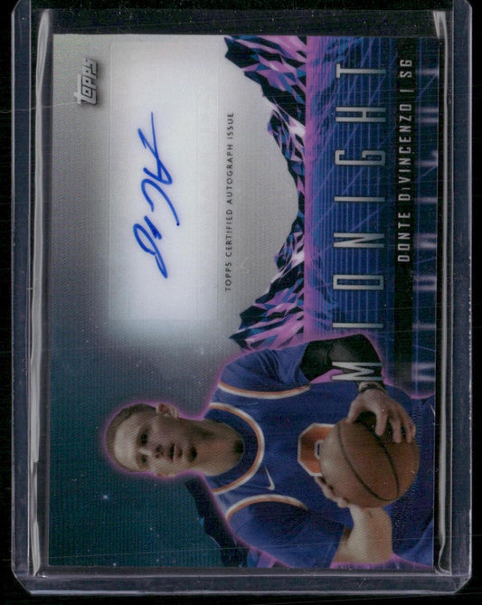 2023-24 Topps Midnight #HS-DDI Donte DiVincenzo Horizon Signatures