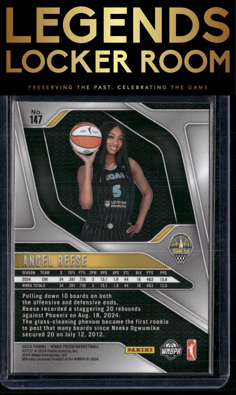 2024 Panini Prizm WNBA #147 Angel Reese