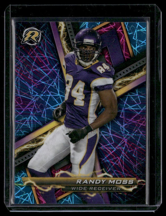 2023 Topps Composite #59 Randy Moss Resurgence Sky Blue and Pink Shock