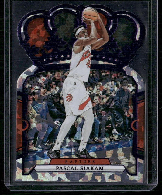 2023-24 Panini Crown Royale #30 Pascal Siakam Crystal Purple #/25