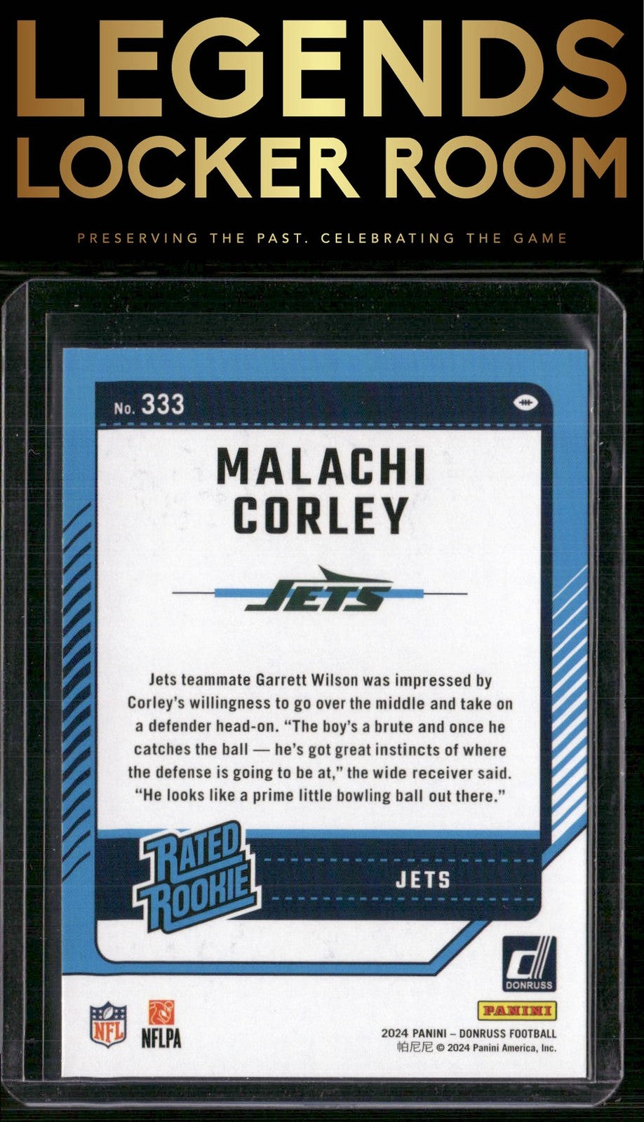 2024 Donruss #333 Malachi Corley