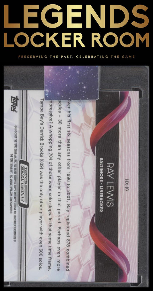 2023 Topps Composite #HX-19 Ray Lewis Helix