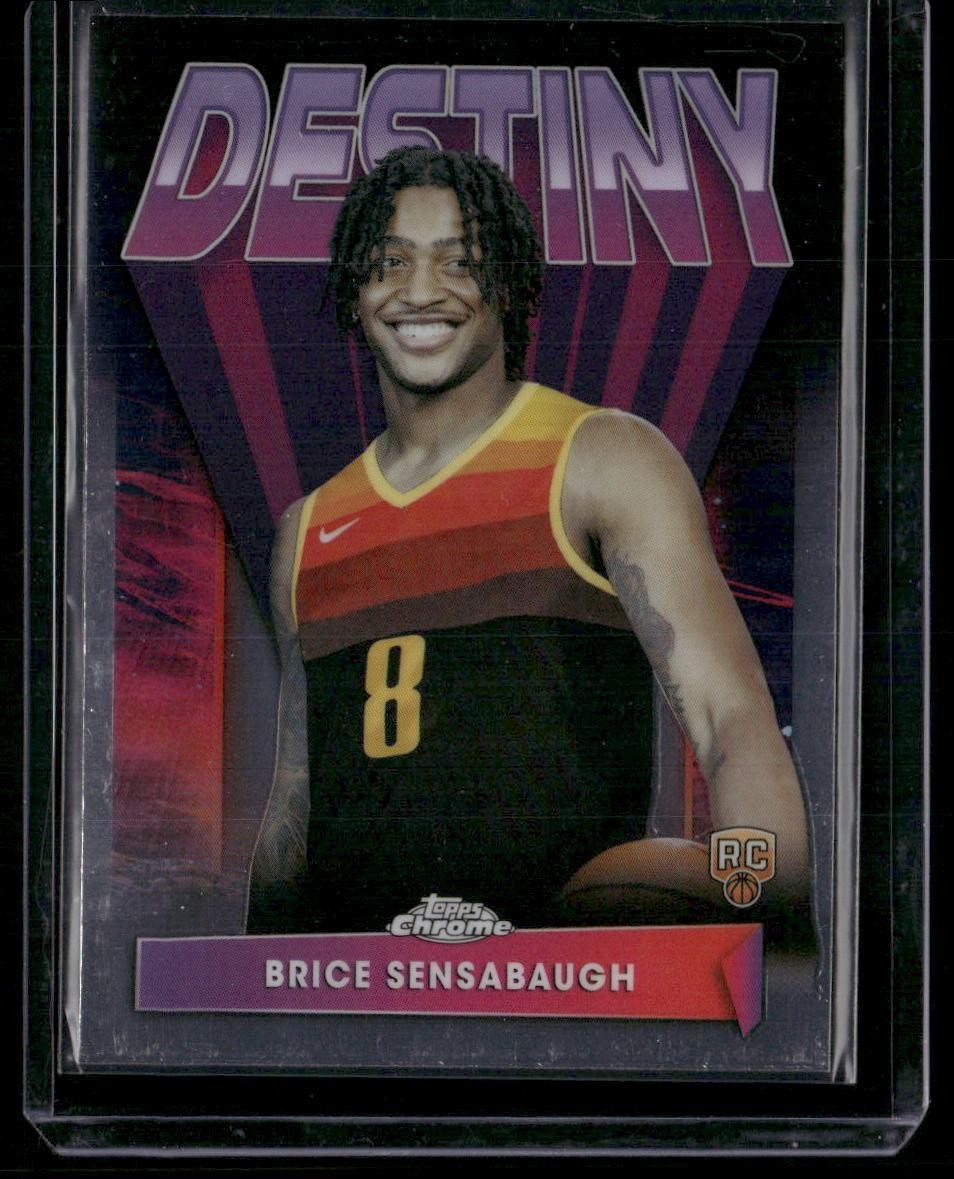 2023-24 Topps Chrome #D-17 Brice Sensabaugh Destiny