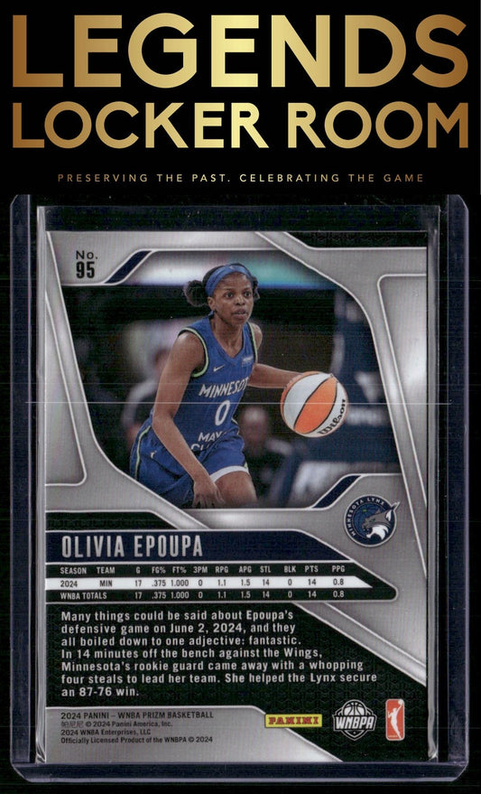 2024 Panini Prizm WNBA #95 Olivia Epoupa