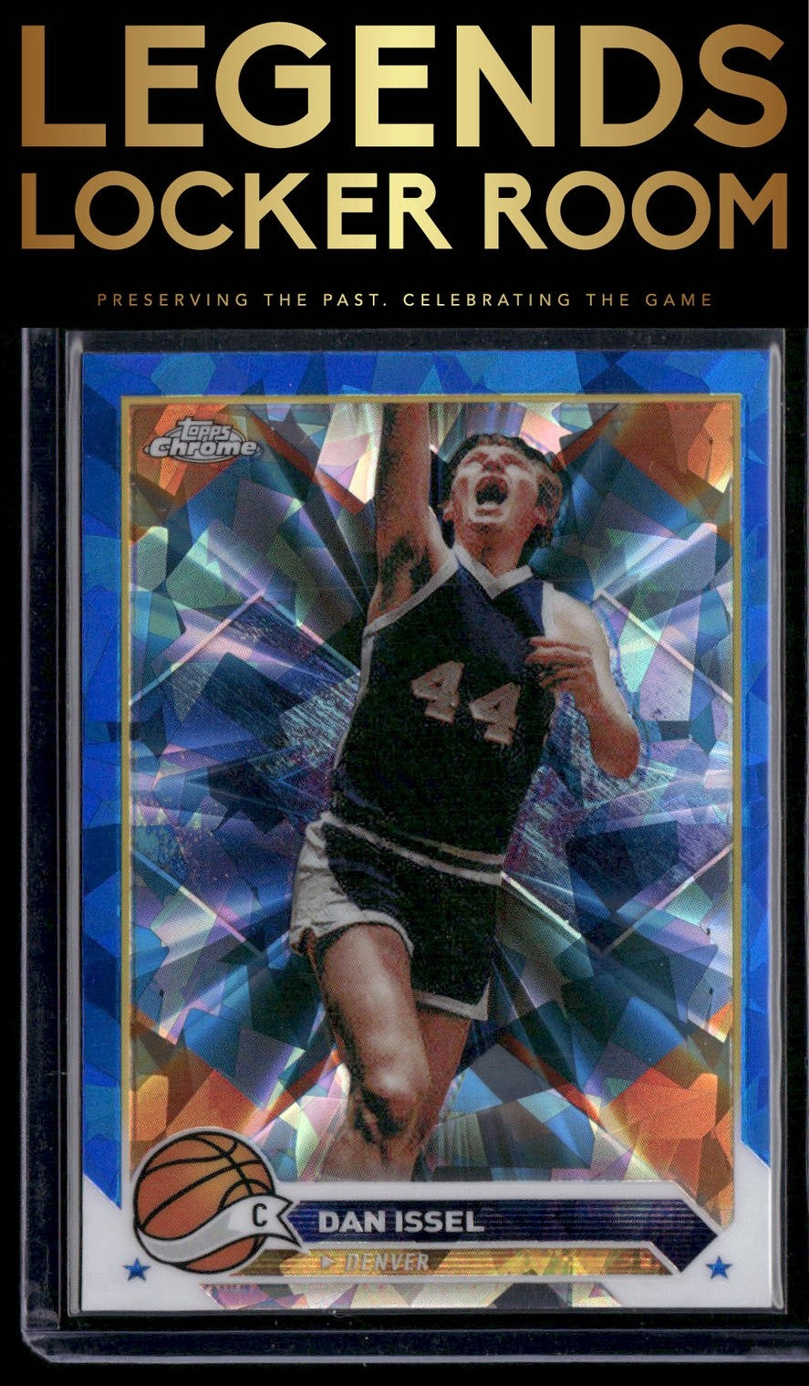 2023-24 Topps Chrome Sapphire Edition #182 Dan Issel