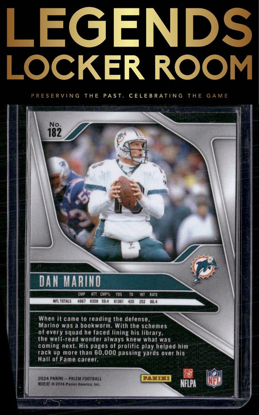 2024 Panini Prizm #182 Dan Marino