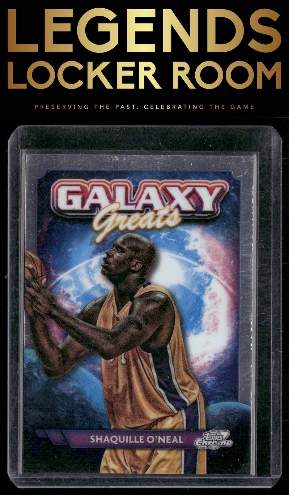 2023-24 Topps Chrome Cosmic #GG-9 Shaquille O'Neal Galaxy Greats