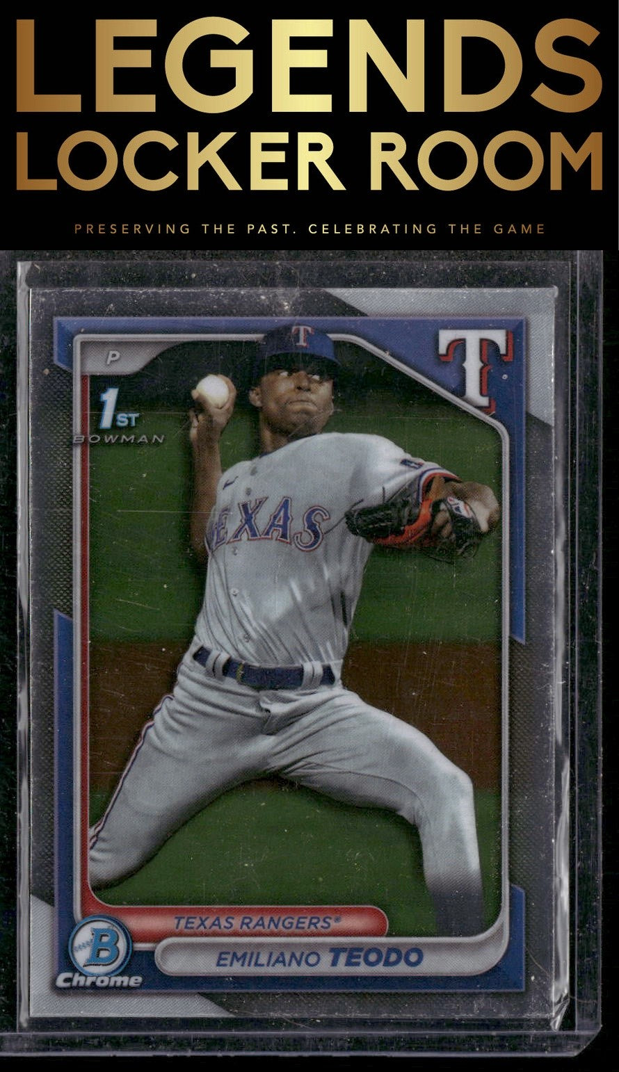 2024 Bowman Chrome #BCP-180 Emiliano Teodo Prospects