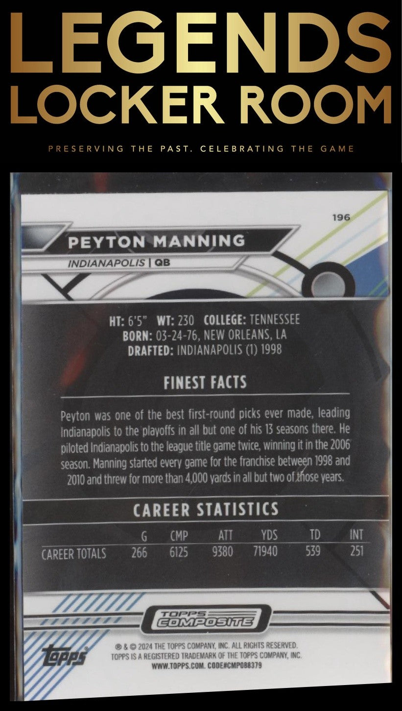 2023 Topps Composite #196 Peyton Manning