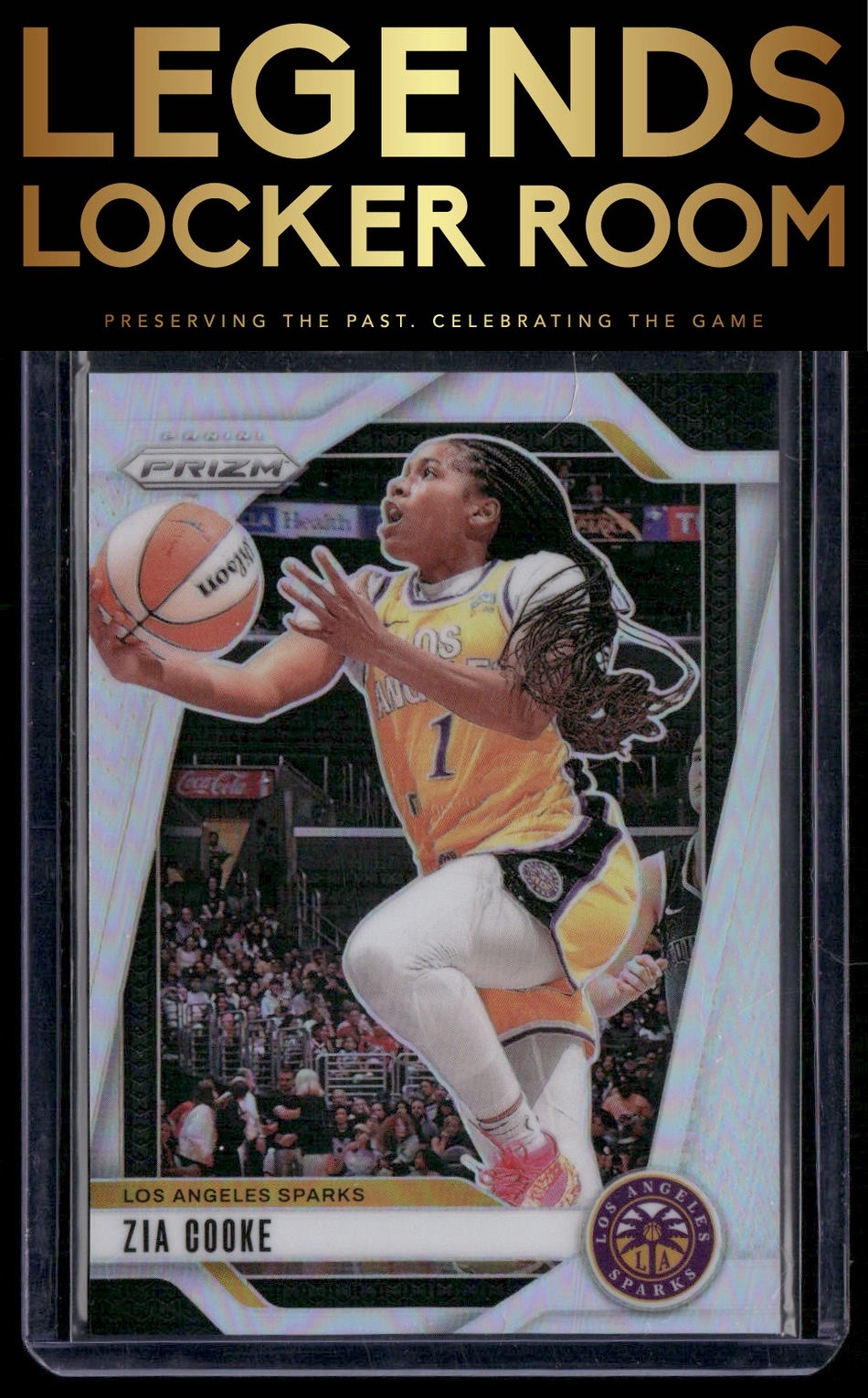 2024 Panini Prizm WNBA #46 Zia Cooke Silver Prizms