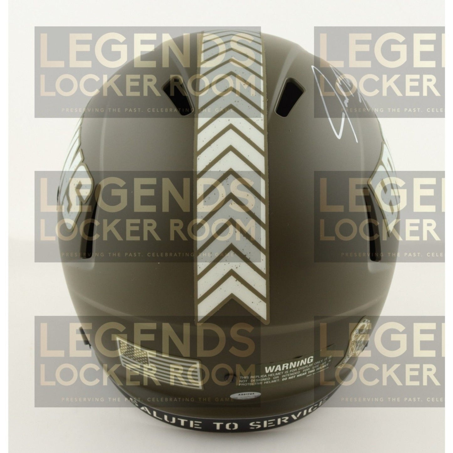 Joe Thomas Signed Cleveland Browns Salute to Service Alternate Replica