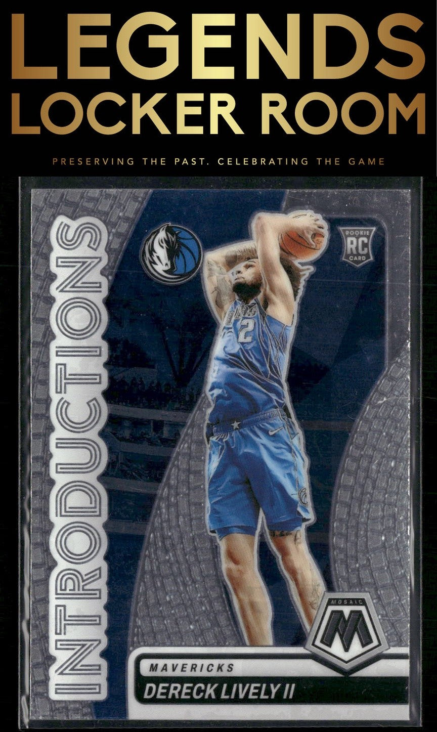 2023-24 Panini Mosaic #1 Dereck Lively II Introductions