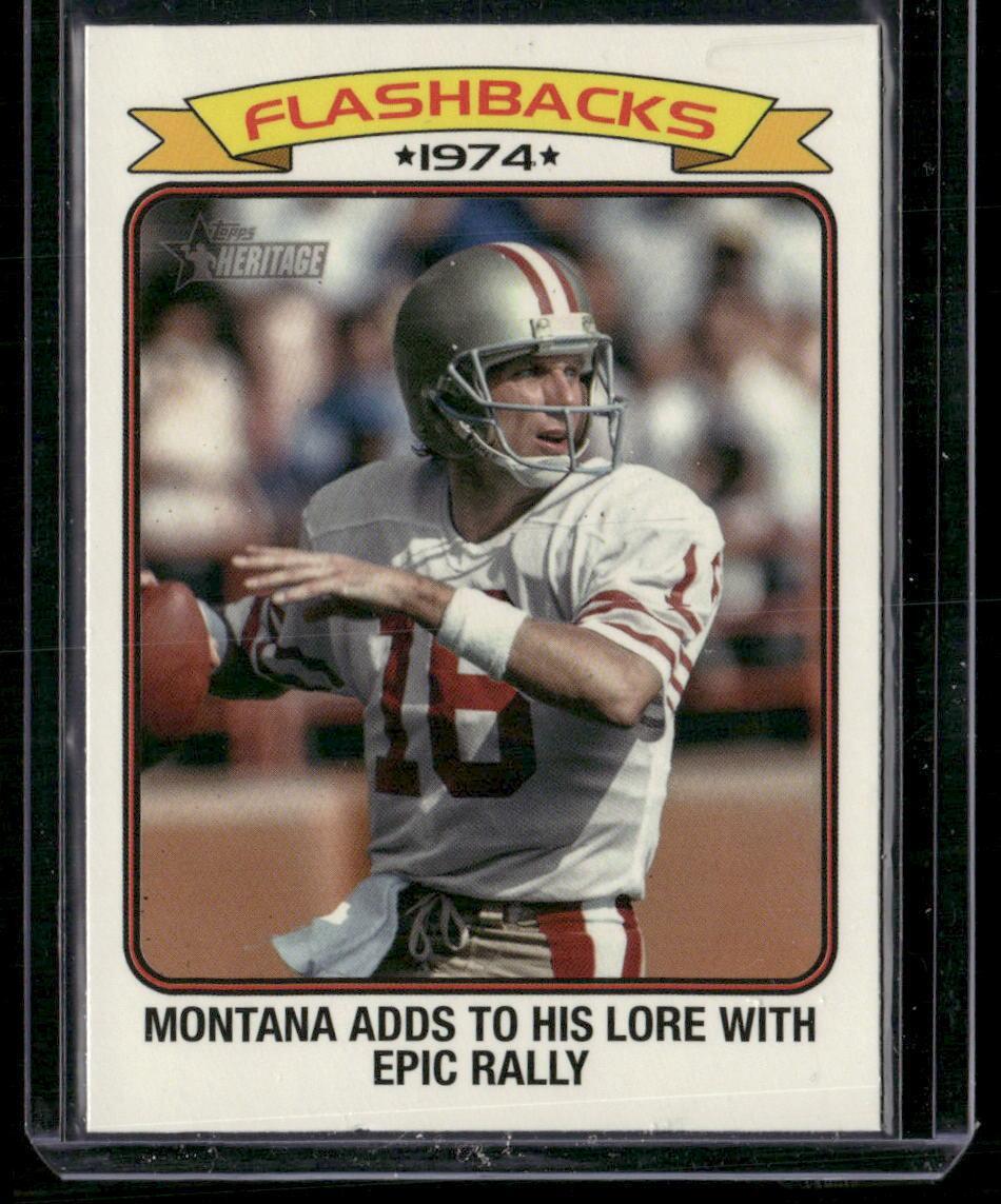 2023 Topps Composite #FF-24 Joe Montana Football Flashbacks