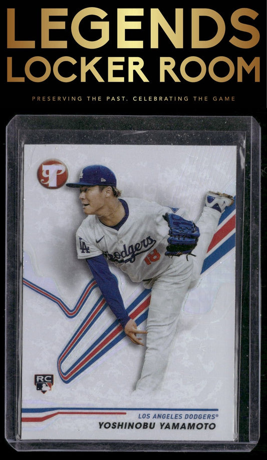 2024 Topps Pristine #117 Yoshinobu Yamamoto Pristine Refractors