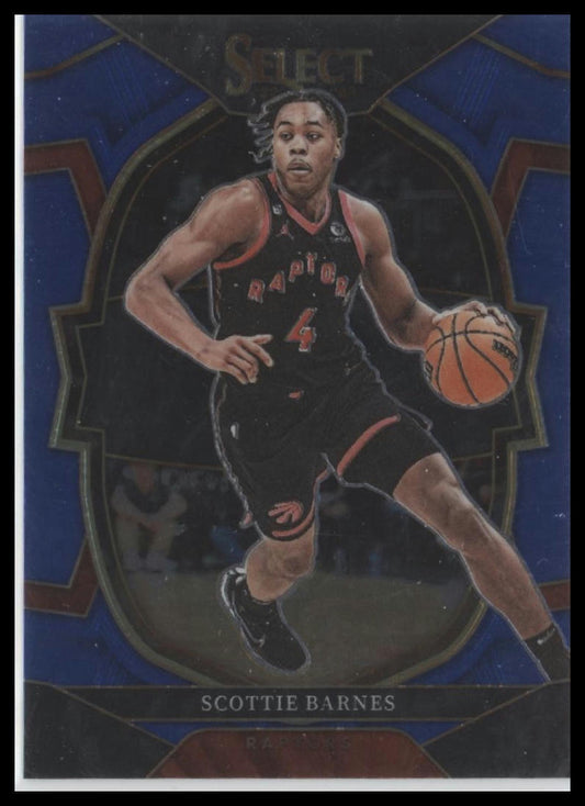 2022-23 Panini Select #53 Scottie Barnes Blue (Retail Base)