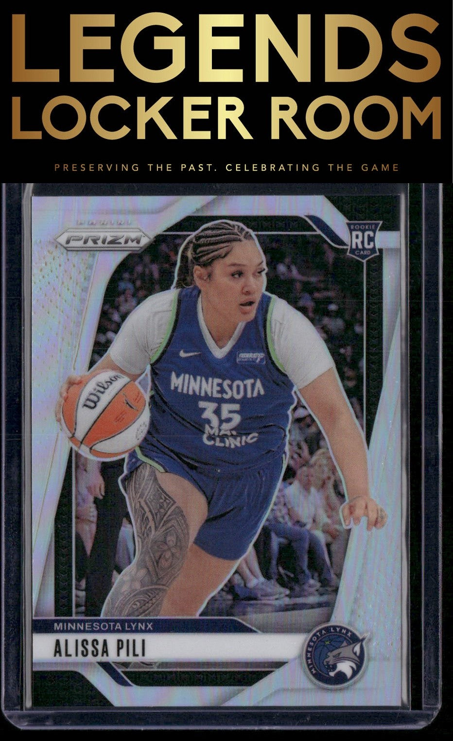 2024 Panini Prizm WNBA #83 Alissa Pili Silver Prizms