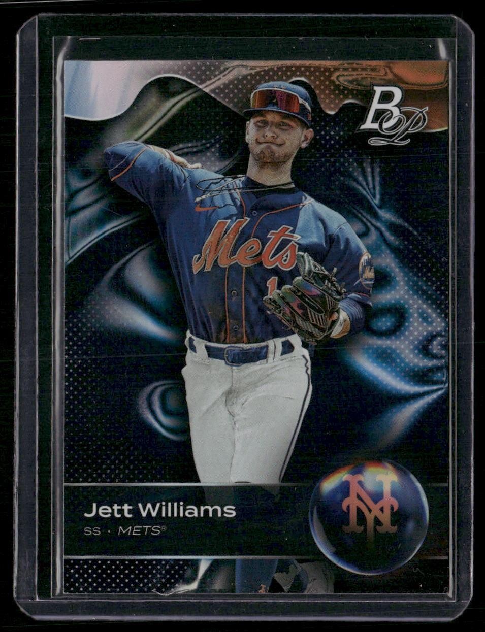 2023 Bowman Platinum #TOP-96 Jett Williams Top Prospects