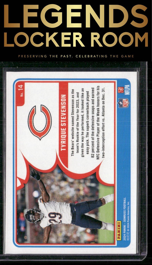 2024 Donruss #14 Tyrique Stevenson Action All-Pros