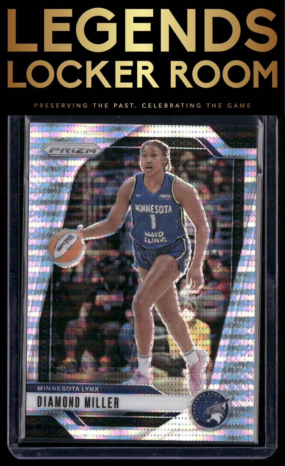 2024 Panini Prizm WNBA #63 Diamond Miller Pulsar Prizms #/499