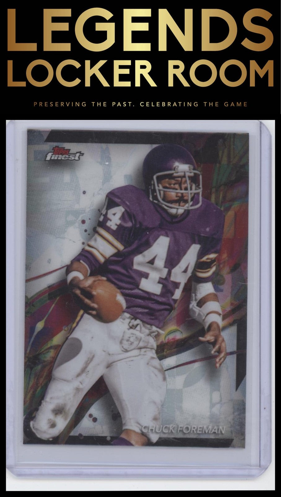 2024 Finest #49 Chuck Foreman Refractor