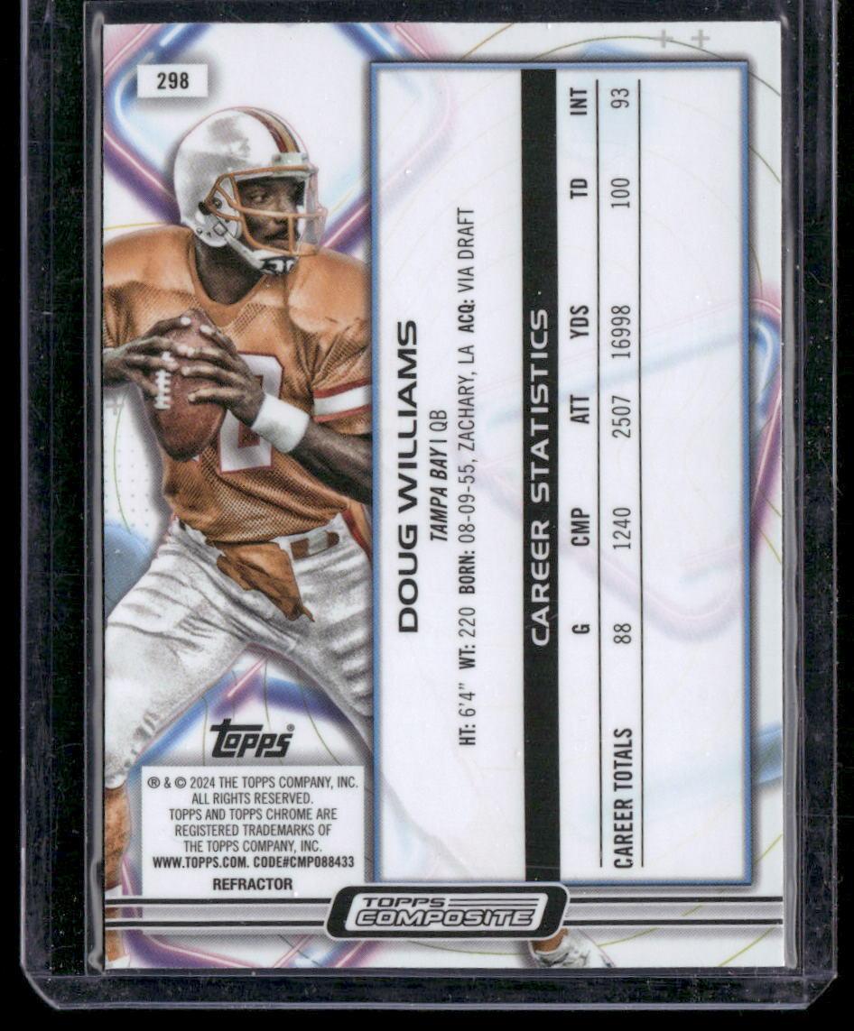 2023 Topps Composite #298 Doug Williams Cosmic Chrome Refractor