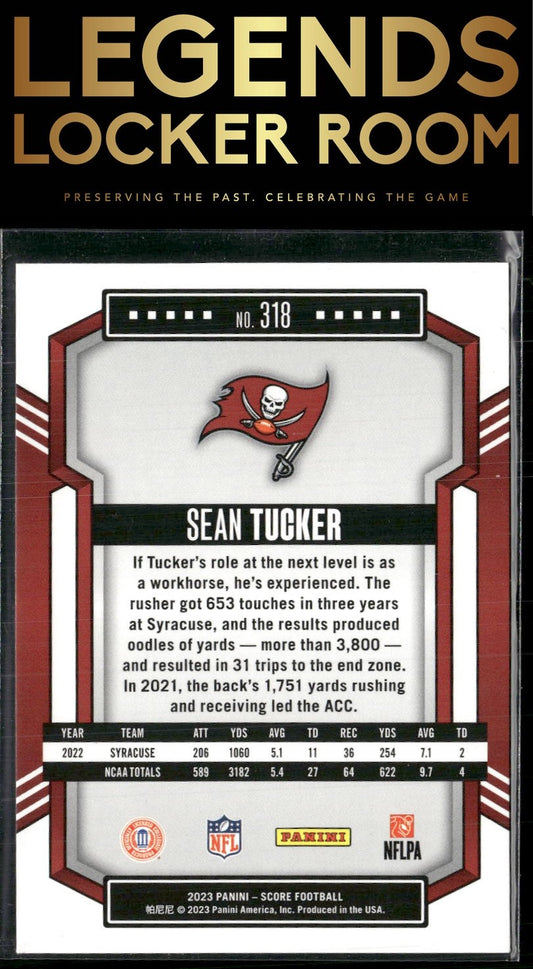 2023 Score #318 Sean Tucker