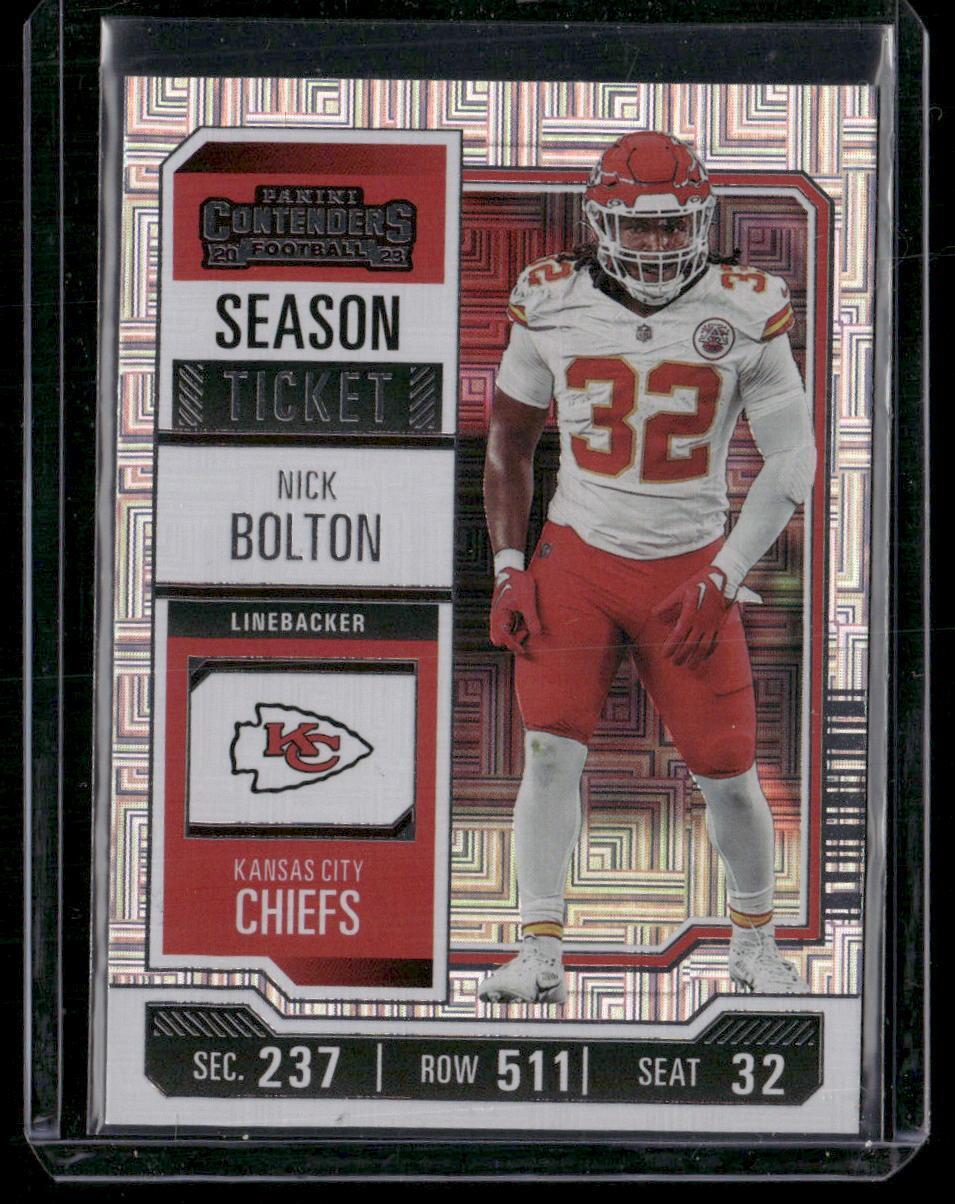 2023 Panini Contenders #50 Nick Bolton