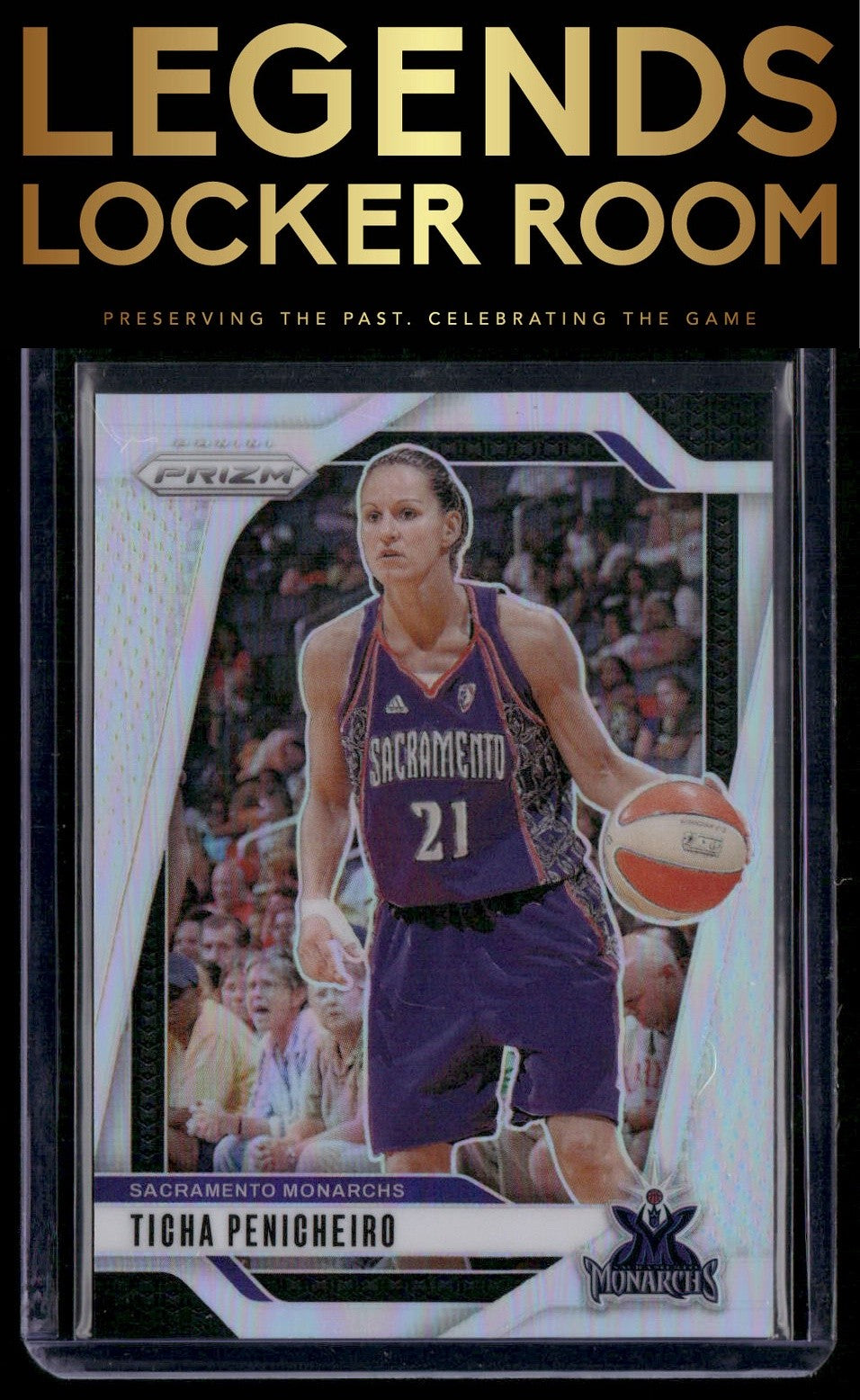 2024 Panini Prizm WNBA #135 Ticha Penicheiro Silver Prizms