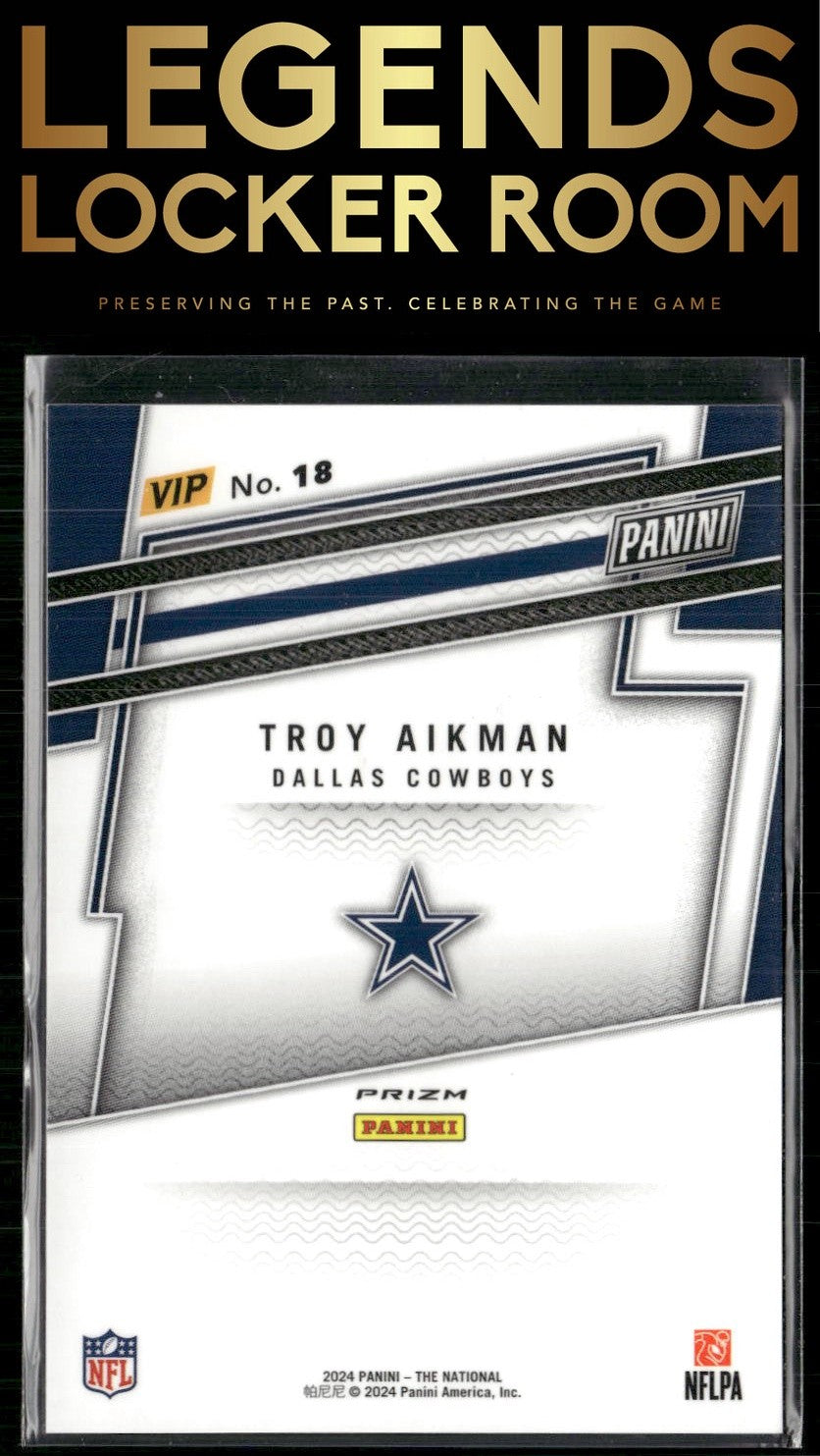 2024 Panini Sports Convention #18 Troy Aikman Prizm