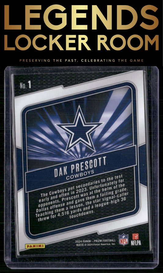 2024 Panini Prizm #1 Dak Prescott Hype