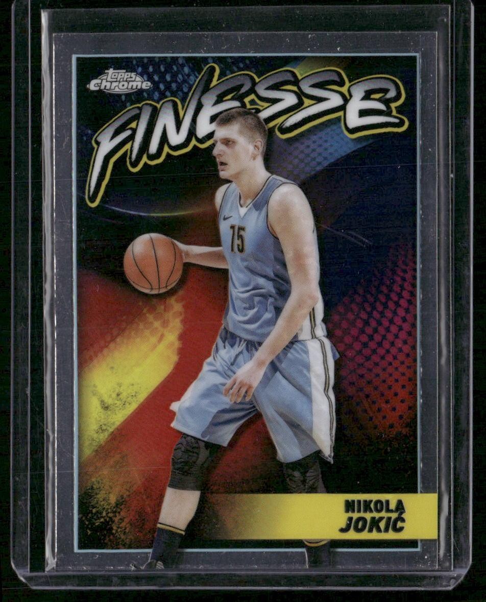 2023-24 Topps Chrome #F-5 Nikola Jokic Finesse