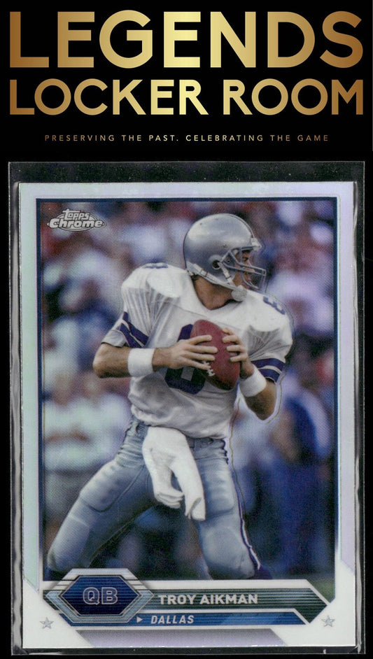 2023 Topps Composite #29 Troy Aikman Topps Chrome Refractor