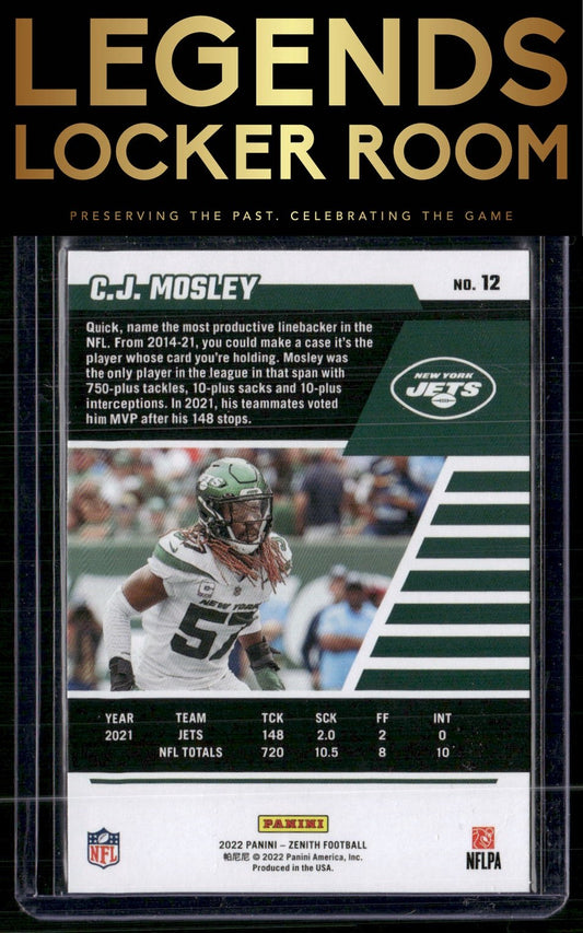 2022 Zenith #12 C.J. Mosley