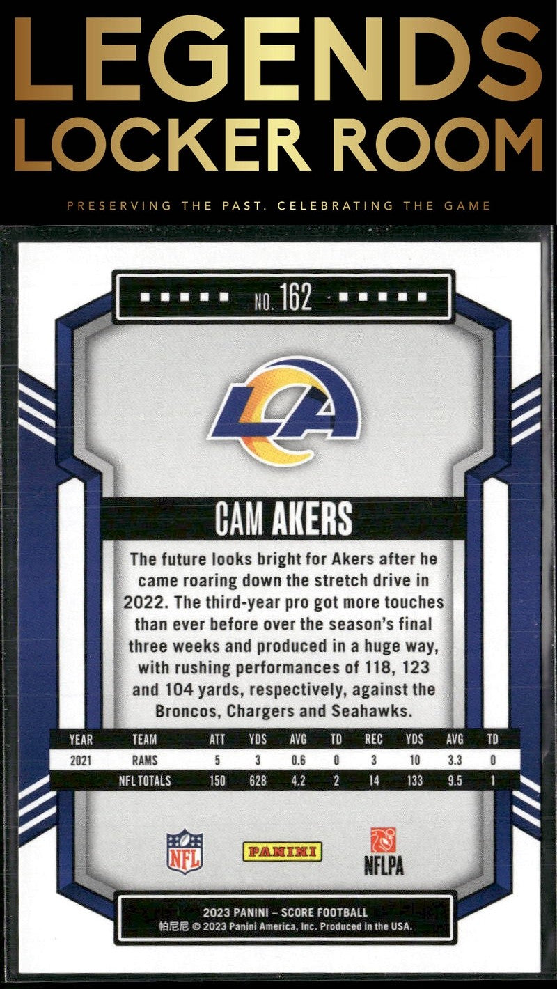 2023 Score #162 Cam Akers