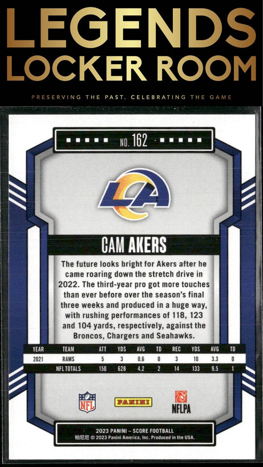 2023 Score #162 Cam Akers