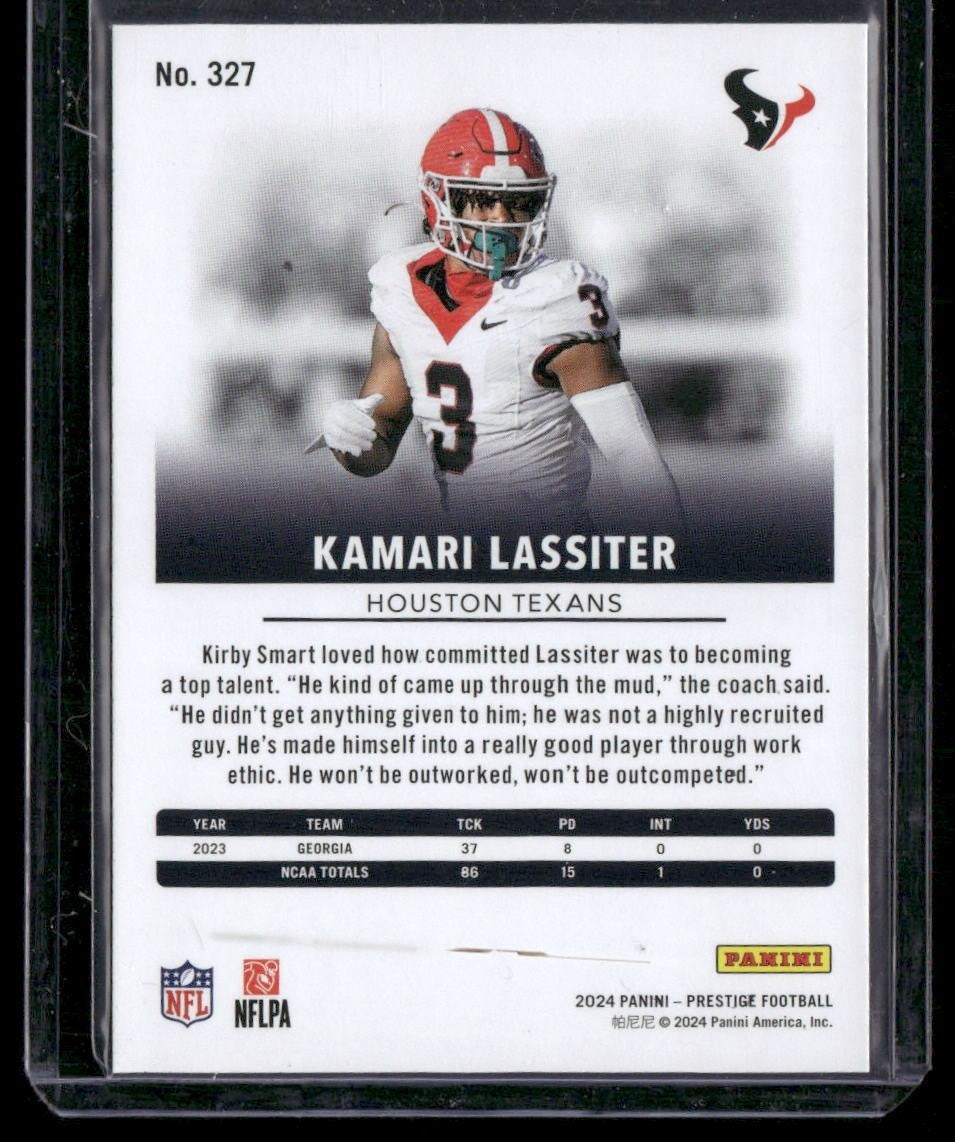 2024 Panini Prestige #327 Kamari Lassiter